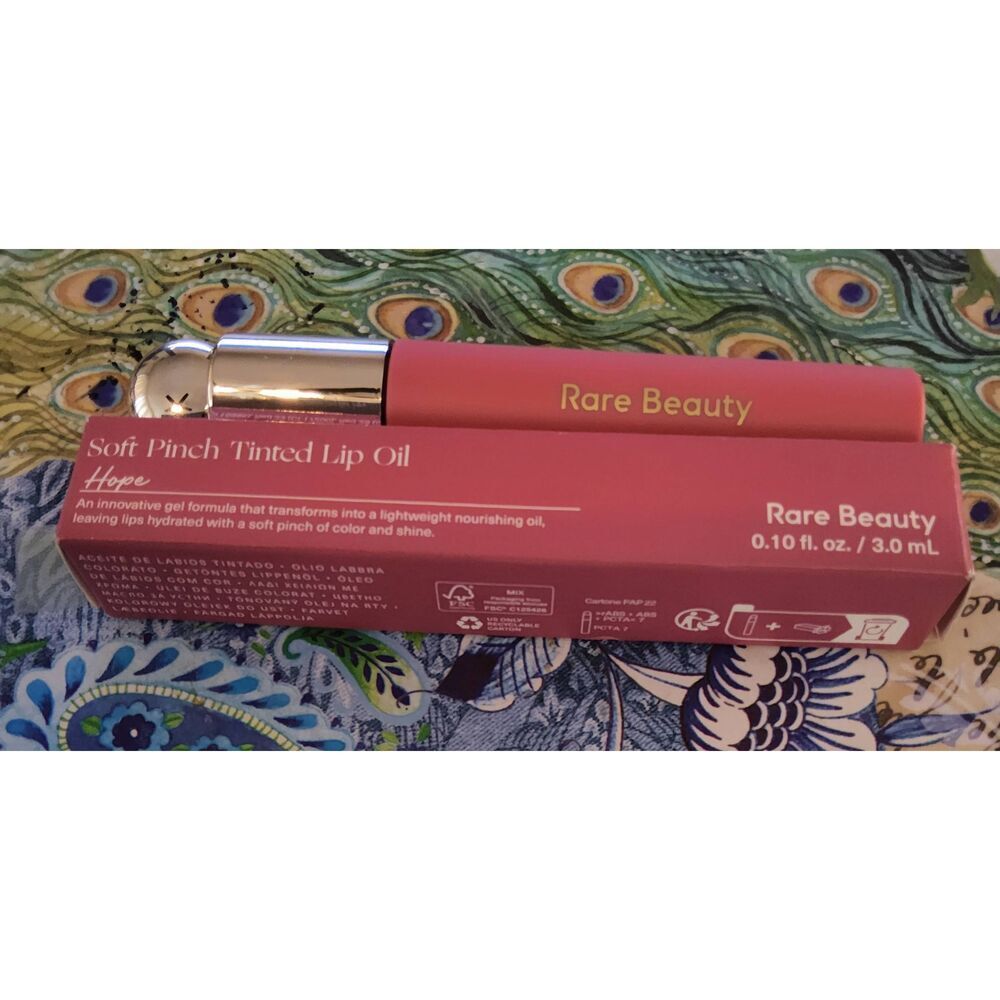 BNIB~Rare Beauty Soft Pinch Tinted Lip Oil in Hope